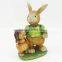 China Factory Colorful OEM Resin Easter Bunny Family Soft Toys