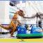 Amusement Park Animatronic Cartoon Dinosaur Ride