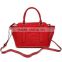 CSS1255-001 New arrived designer leather handbags bright red croco pattern brand women bags