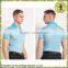 Linen Cotton Custom Fit Contrast Collar Men's Polo shirts