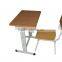 single adjustable kids writing desk and chair