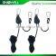 Heavy duty hydroponic plant hanger, hydroponic growing systems, metal rope ratchet
