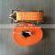 5T woven polyester ratchet tie down strap, 2'' woven pet ratchet tie down strap for steel pipe