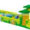 inflatable obstacle course with four parts