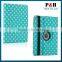 Hot Sale Fashionable Polka Dot Tablet Leather Case For Apple IPad2 3 4