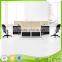 HT-PW04 Modular Office Furniture Staff Use Aluminium Partition Glass Cubicle Workstation