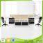 HT-PW04 Modular Office Furniture Staff Use Aluminium Partition Glass Cubicle Workstation