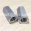 hex coupling nut din6334 stainless steel