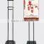 Metal Advertising POP Display Easel Stand