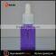 Wholesale high quality purple 1oz 30ml glass dropper bottles