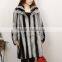 Winter Warm Thicken Real Rex Rabbit fur Chinchilla Fur Coat Long Women Coat