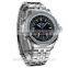 WEIDE 2016 New Military Quartz Watch Stainless Steel Back Watches Men Luxury Brand Water Resistant LED Watch Clock WH904
