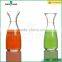 350ml beverage glass bottle empty clear glass milk bottle