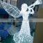 LED 3D-мотивированный праздничный светильник из акрила в форме ангела