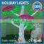 3D artificail led Chrsitmas tree decoration Outdoor