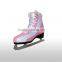 Pink PU Cheap Ice Figure Skating for Girls Made in China Manufacture