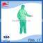 Disposable White Coveralls dust spray suit High quality Non-woven coveralls