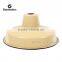 Hot Sellers Cream lampshade Enamel Lampshade