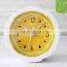 new refreshing fruit lemon shape alarm clock desk clock watches bedroom study lazy clock dongguan