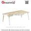 metal frame desk for training rrom meeting table(QE-40M)