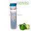 portable glass drink bottle/high borosilicate glass water bottle with silicone sleeve wholesale
