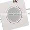 2016 long life Car Park two heads 14w recessed led downlight