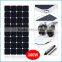 Semi flexible 100W American sun power panel solar for boats, caravans, launch & mobile homes used with CE certified