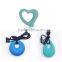 Silicone Pendant Teething Wholesale Rubber Silicone Teething Pendant Baby Chewable Jewelry on Sale