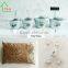 Shabby Chic 4 Flower Herb Metal Plant Pot Planters Garden Kitchen Gift
