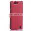 Factory wholesale litchi texture wallet leather case for huawei ascend g7,For huawei ascend g7