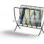 Black Metal Magazine Rack, Two Style