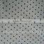 98%c 2%stretch dot printed poplin fashion fabric cotton