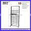 metal durable PVC floor board rack with wheels HSX-DR0348