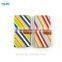Colorful Unique Design Wallet Fabric Leather Phone Case For Google Nexus 6 with PVC ID and credit card slots