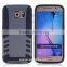 Bumper Football Texture Rocket Back Cover Cases for Samsung Galaxy s6