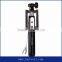 Mutil funcational selfie flash light wired selfie stick monopod ,led selfie flash light