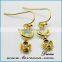 Alloy copper new coming glass stone earrings