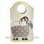 Polyester Cute Cartoon Baby Basket laundry Hamper for Nursery
