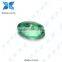 transparent oval emerald nano spinel gemstones