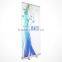 Adjustable Rotating Flex banner stand,pull up banner stand