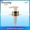 Soap and lotion dispenser pump for bathroom and kitchen accessory