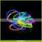 100 Mixed Color Glow Stick Party Pack 8" Glowsticks with Connectors to Make Bracelets, Glasses, Flowers and More