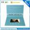 10.0 Inch Artificial Folded paper LCD Video Greeting Cards