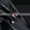 Women's gender bling bling oval cut red cubic zircon ring 18k gold plated jewelry bridal ring