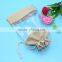 Hot sale small eco jute cosmetic bag