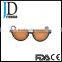 new product brown lenses polarized carbon fiber sunglasses for driver