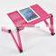 Excellent Gift Promotion Portable Adjustable Table Folding Bed Tray