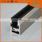 China 6063 T5 OEM aluminium u profile with anodizing for wardobe