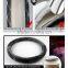 2015 new design sheepskin leather steering wheel cover
