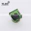 wholesale square green color crystal knobs for dresser